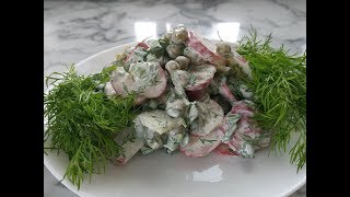 Самый настоящий весенний салат. Быстро, вкусно и полезно. Самый настоящий весенний салат. Быстро, вкусно и полезно.