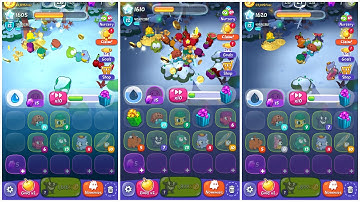 OM NOM MERGE FUNNY GAME #43  | KIDS GAME ON ANDROID/IOS