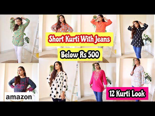 10 Styles of Kurtis for Jeans - FashionPro | Kurti designs, Fashion design  dress, Korean fashion women dresses