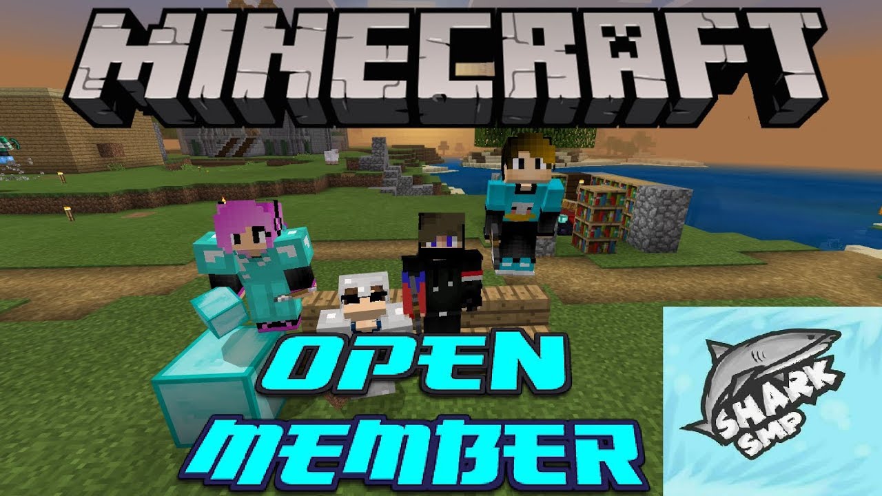 Realm SHARK SMP S6 Open Member!!! - YouTube