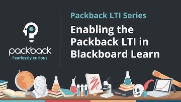 Enabling LTI in a Blackboard Learn Course