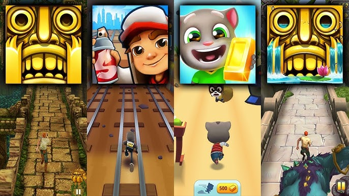 Talking Tom Gold Run vs Subway Surfers vs Sonic Dash Iron Ben vs Pridebot  vs Andronic Gameplay 