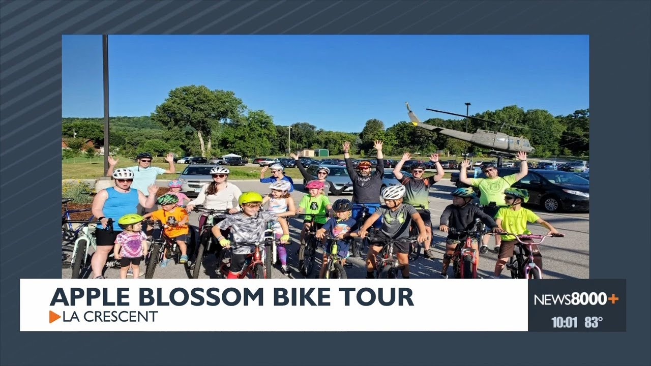 Apple Blossom Bike Tour celebrates La Crescent and raise money for multiple causes