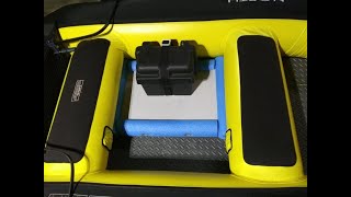 Battery Box Support For Inflatable Boat