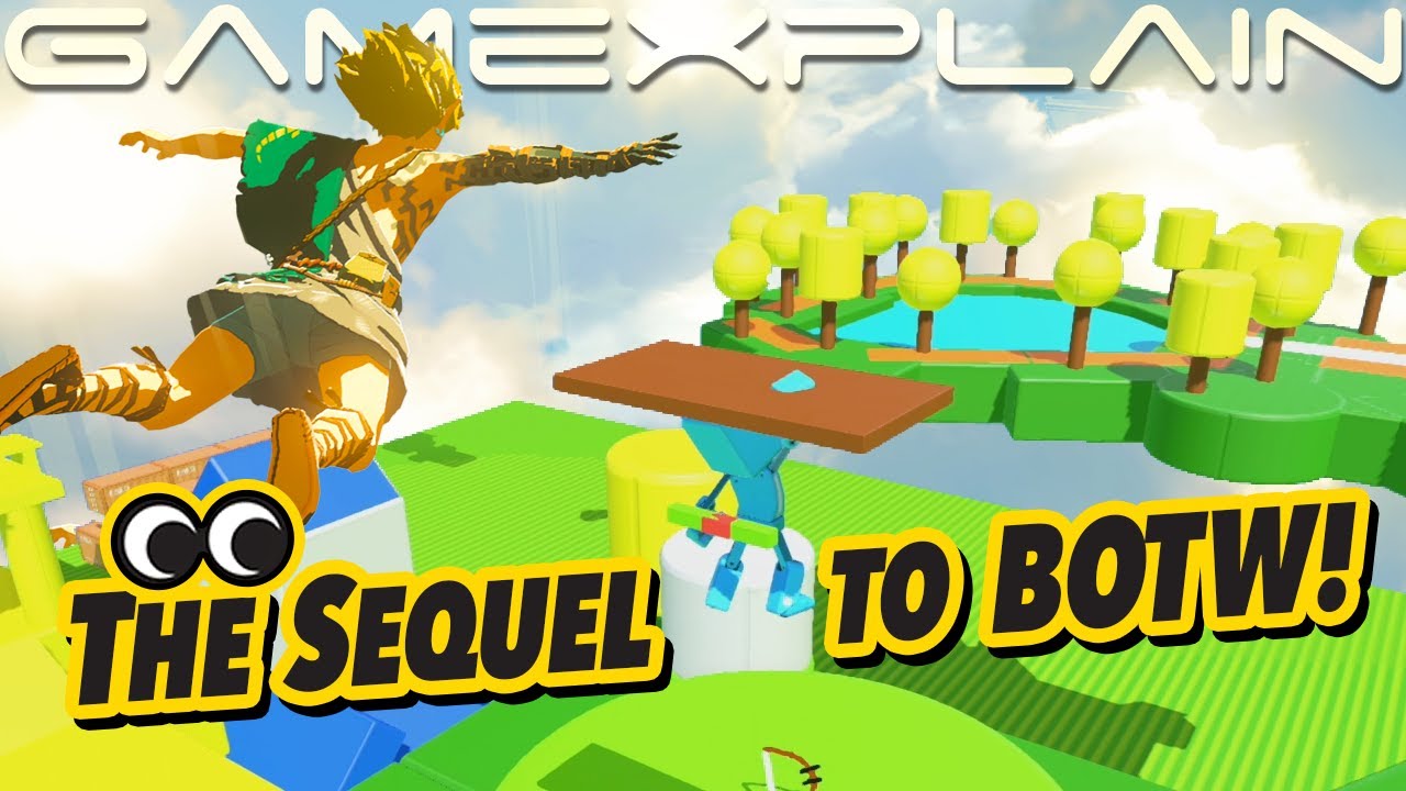The Sequel to Breath of the Wild...in Game Builder Garage! - YouTube
