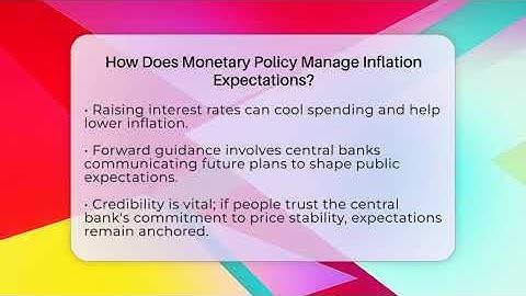 How Does Monetary Policy Manage Inflation Expectations? - Inflation Insight Channel