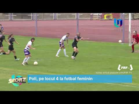 Poli, pe locul 4 la fotbal feminin
