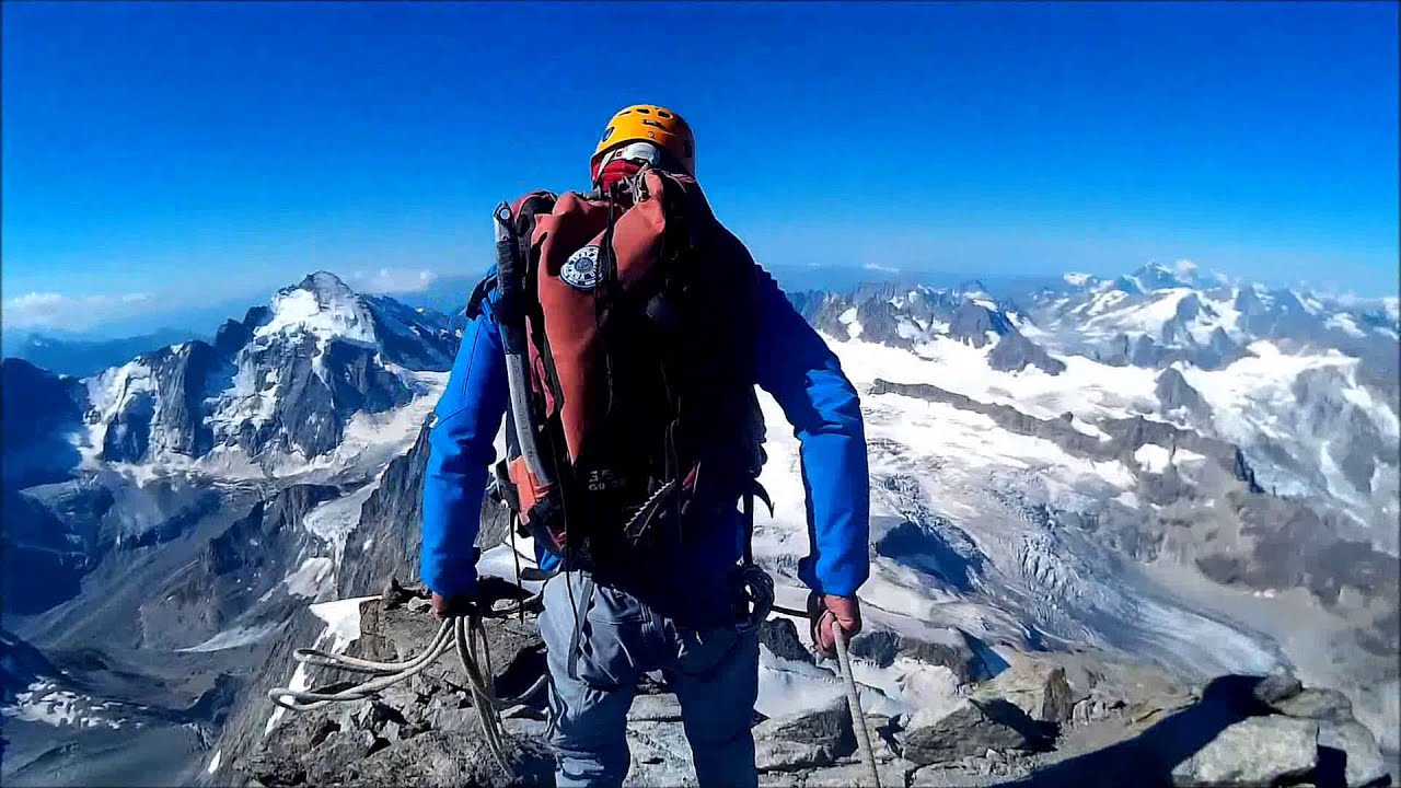 Dent Blanche Abstieg, Teil 2 (climbing down, part 2) 2015 Full-HD