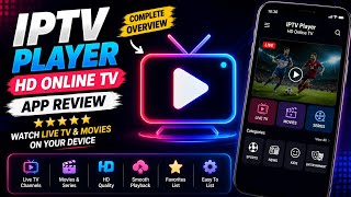 IPTV Player Hd Online Tv || How to use IPTV Player Hd Online Tv App || IPTV Player Review