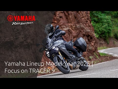 Yamaha lineup Model Year 2025 | Focus on TRACER 9 (IT)