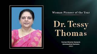 ETPWLA: Watch Dr. Tessy Thomas, winner of Woman Pioneer Award - ETPrime Women Leadership Awards 2023