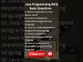 Test your Java basics with this MCQ 💻🔥Which statement is true about Java? 🤔