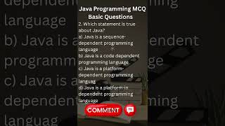 Test your Java basics with this MCQ 💻🔥Which statement is true about Java? 🤔