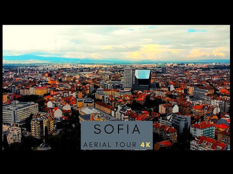 Sofia, Bulgaria - 4K AERIAL DRONE