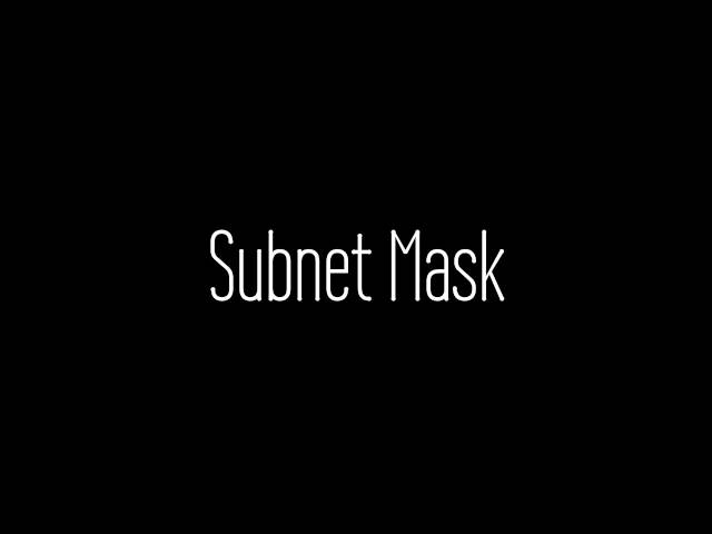 Subnet Mask Explained class=