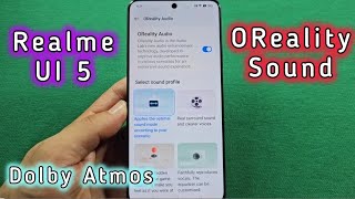 how to turn on OReality Sound Settings for Realme phone   Realme UI (Dolby Atmos) screenshot 5