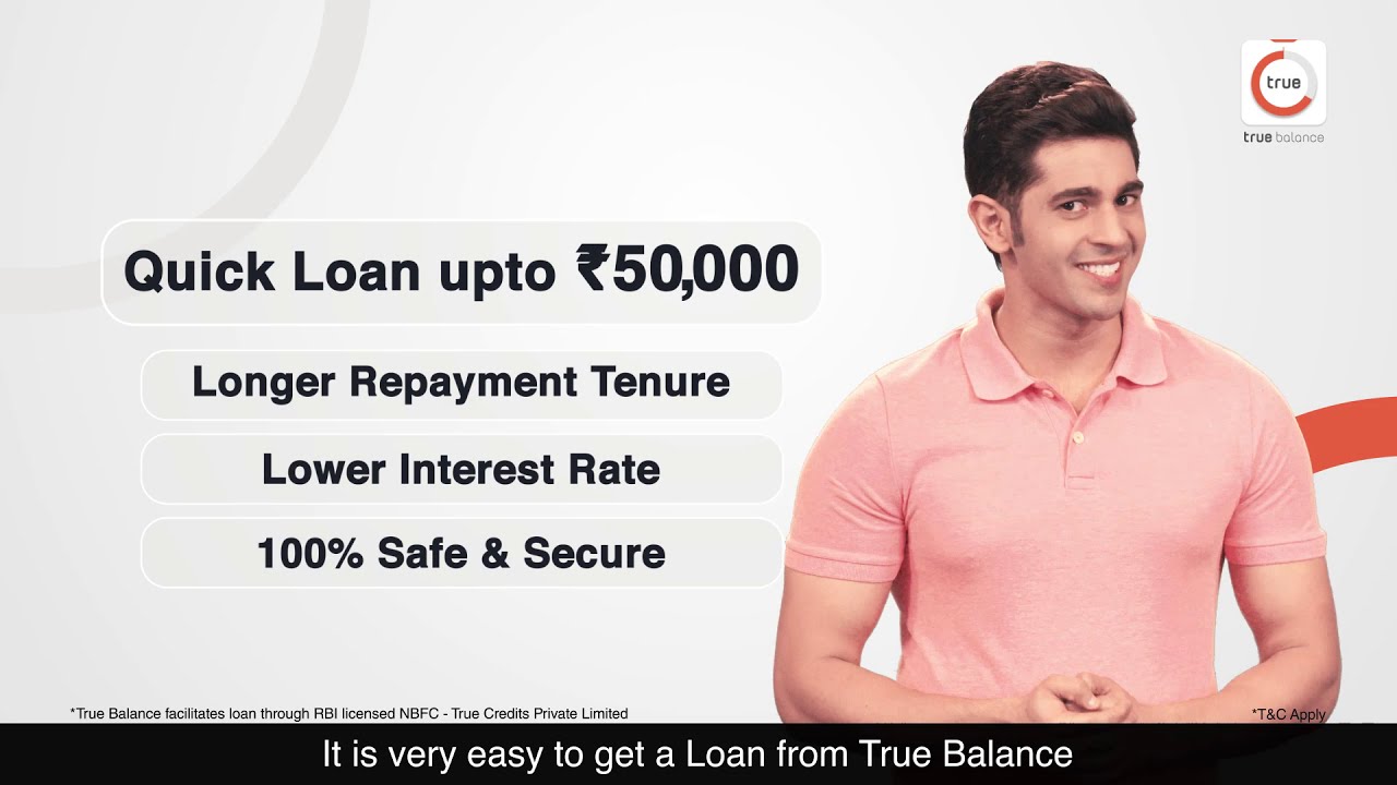 Quick Steps to Apply for Online Personal Loan with True Balance App