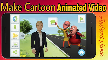 How to make Cartoon Animated Video | Tellagami Android App