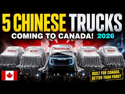 5 Chinese Trucks Coming to Canada in 2026 That Make Our Best Pickups Look Embarrassing