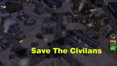 General Zero Hour Custom Mission - Save The Civilans