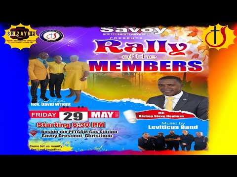 Savoy New Testament Church Of God Rally Of The Members #rally #concert #trending #viral #jamaica