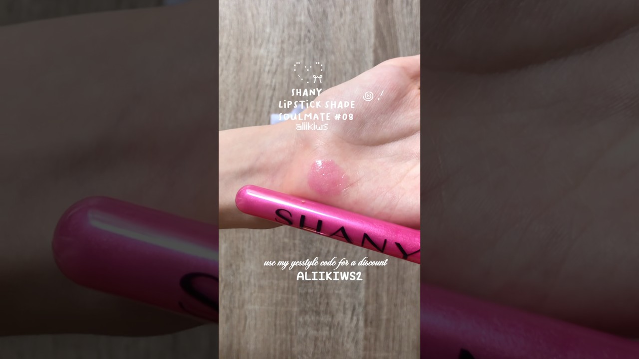 SHANY lipstick shade soulmate #08!! 