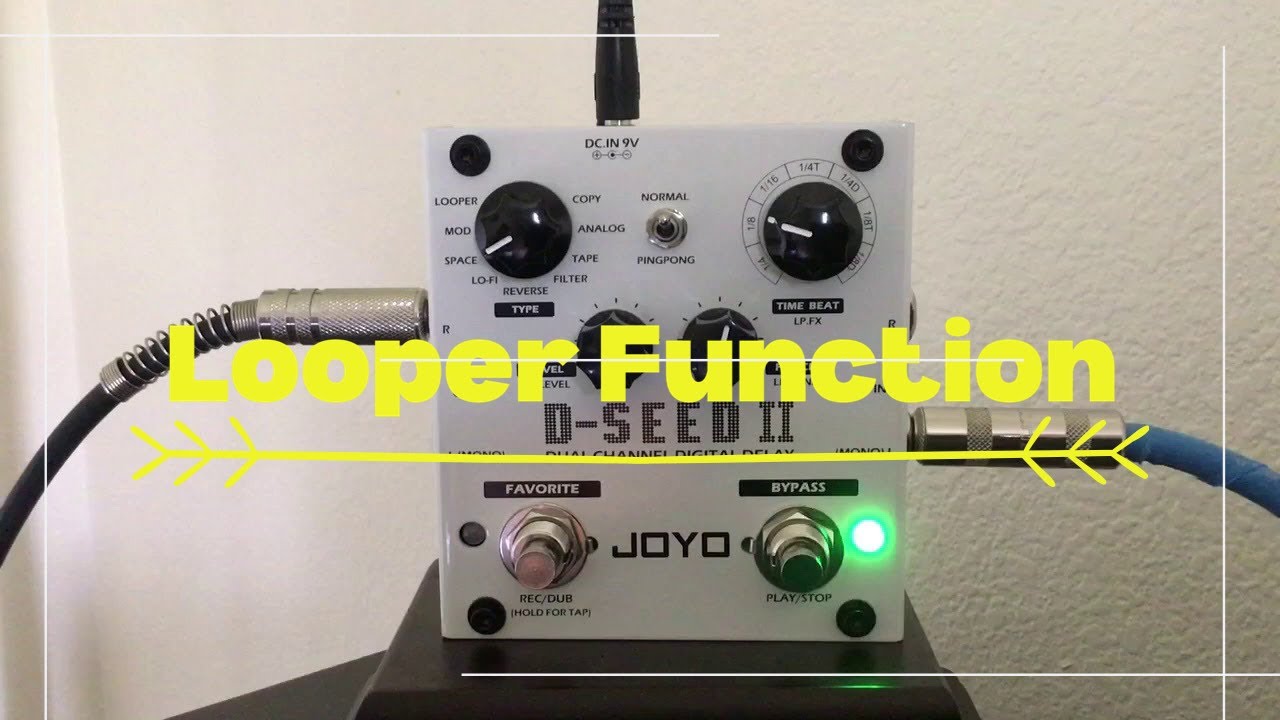 Joyo D-Seed II Pedal | Looper Option