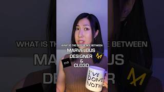 Difference between Clo3d and Marvelous Designer? #digitalfashion