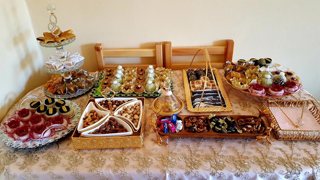 جابو العيد لأختي ❤المهيبة🥰هذا واش قدمنالهم ضيافة❤واش لبسنا😍تحضيرات من الألف للياء👌