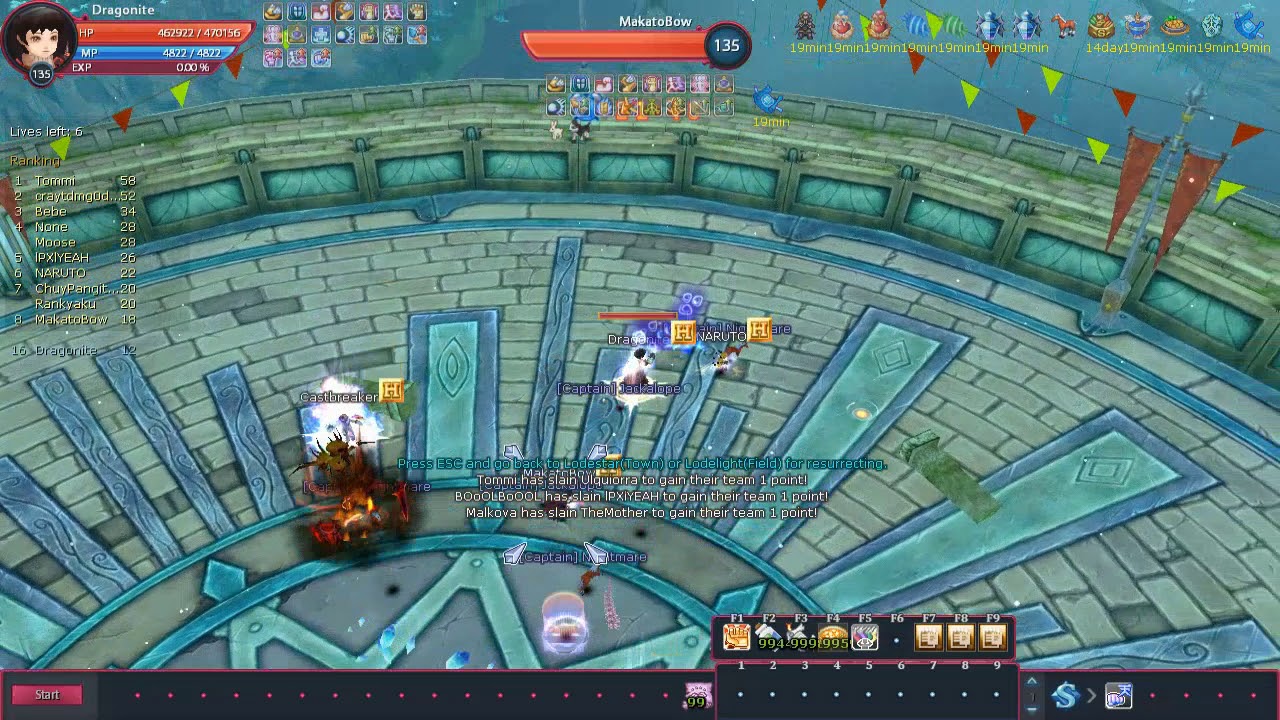Eclipse Flyff FFA Rayquaza POV - YouTube