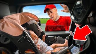 Leaving The Baby ALONE In The Car Prank On Boyfriend...*BAD IDEA*