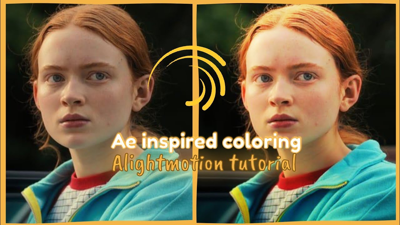 Ae like coloring tutorial on alightmotion #1 - YouTube