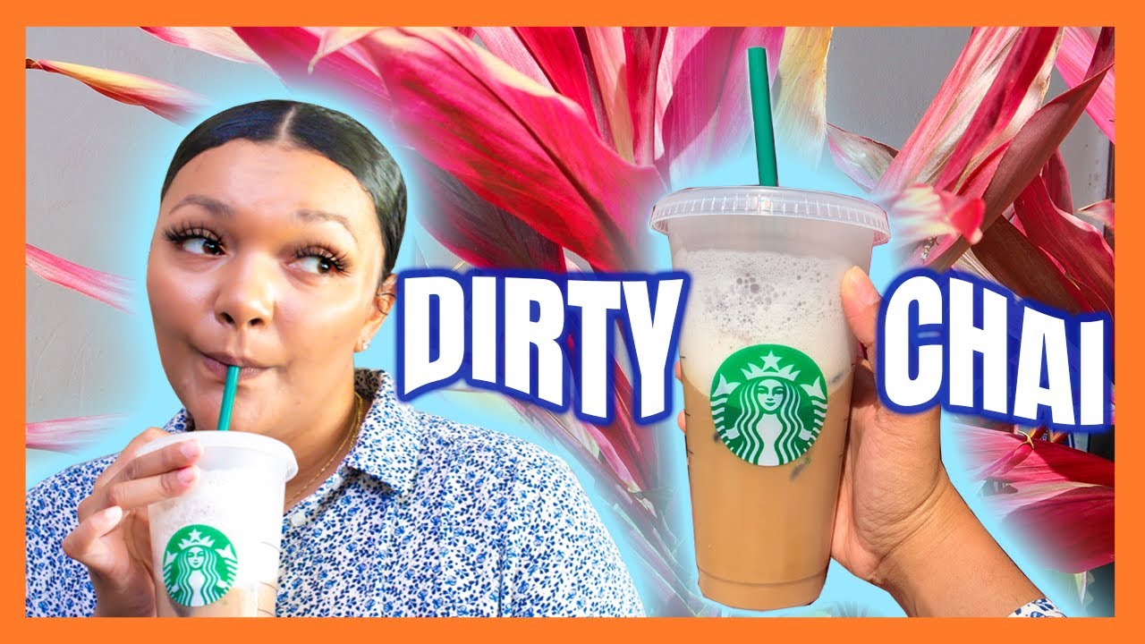 How To Make a Dirty Chai Tea Iced Latte Cold Foam DIY... - youtube