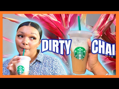 Video How To Make a Dirty Chai Tea Iced Latte Cold Foam DIY... - youtube
