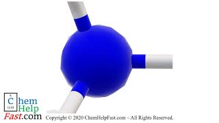 3D model of ammonia in PowerPoint for Microsoft 365