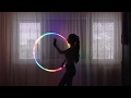 Quarantine LED hoop dance