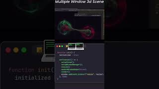 Multiple window 3d scene.                    #coding #viral #explore #shorts #video Net Worth