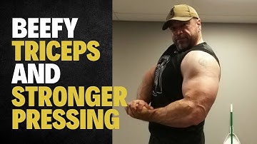 LOCKOUT TIP for Beefy Triceps and Stronger Pressing