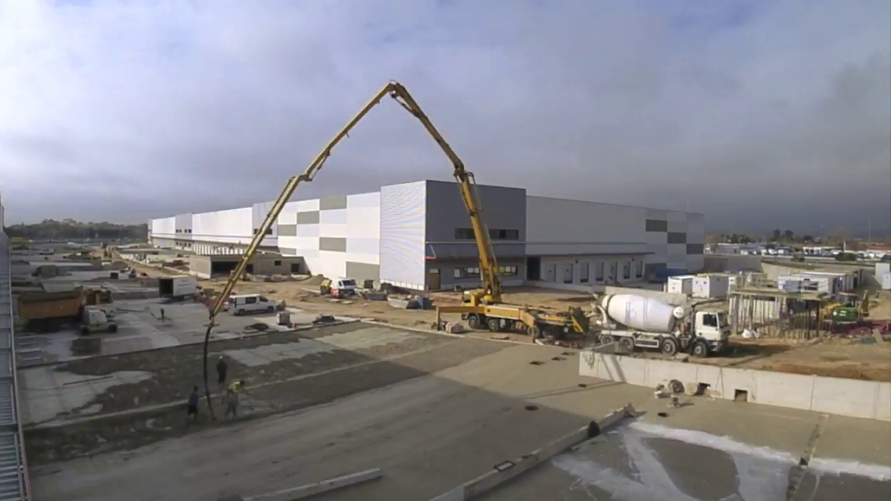 Construcción de la nave logística 'Montepino Casablanca' - Tecnyconta