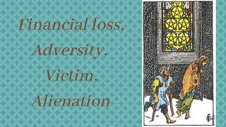 How to read the Five of Pentacles Tarot Card: Description in 3 minutes