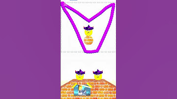 Draw To Smash;Gaming short logic puzzle game lavel7020#drawtosmash #shortsfeed #logicpuzzle #gaming