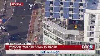 Window Washer Dies After Falling 8 Floors From Downtown Building: SDPD