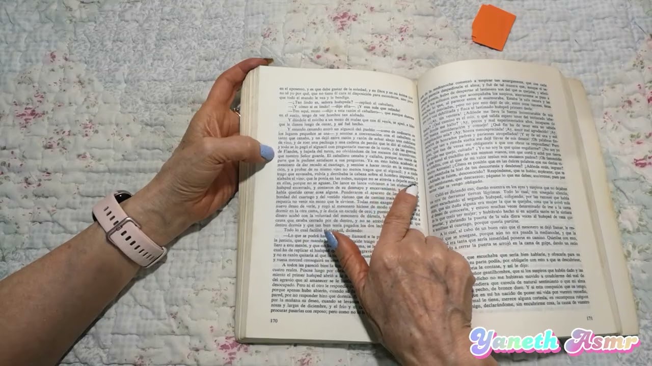Asmr en español/Asmr, Lectura inaudible con Novelas Ejemplares, Parte 6