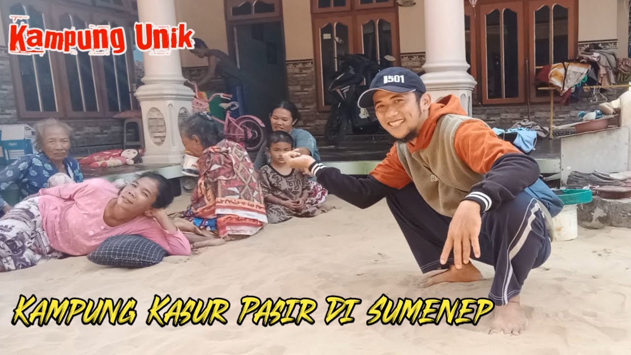 KEUNIKAN KAMPUNG PASIR SUMENEP || Tradisi Tidur di Pasir