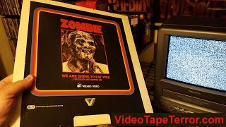 Zombie Ced Wizard Video Vestron Selectavision Rca Videodisc