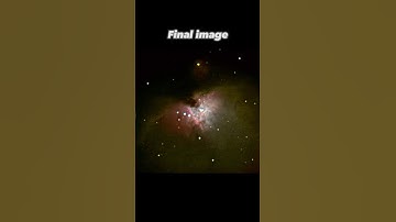 Orion Nebula through my telescope #orionnebula #space #telescope #viralvideo #shorts #celestron