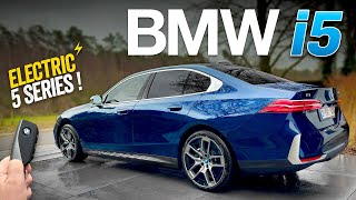 BMW i5 (340 л.с.) | POV drive and walkaround