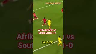 Afrika Selatan vs Korea Selatan 1-0 #shorts #worldcup2026  #ronaldo #messi #highlights