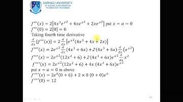 Week8 video lecture2 Applied Mathematics II