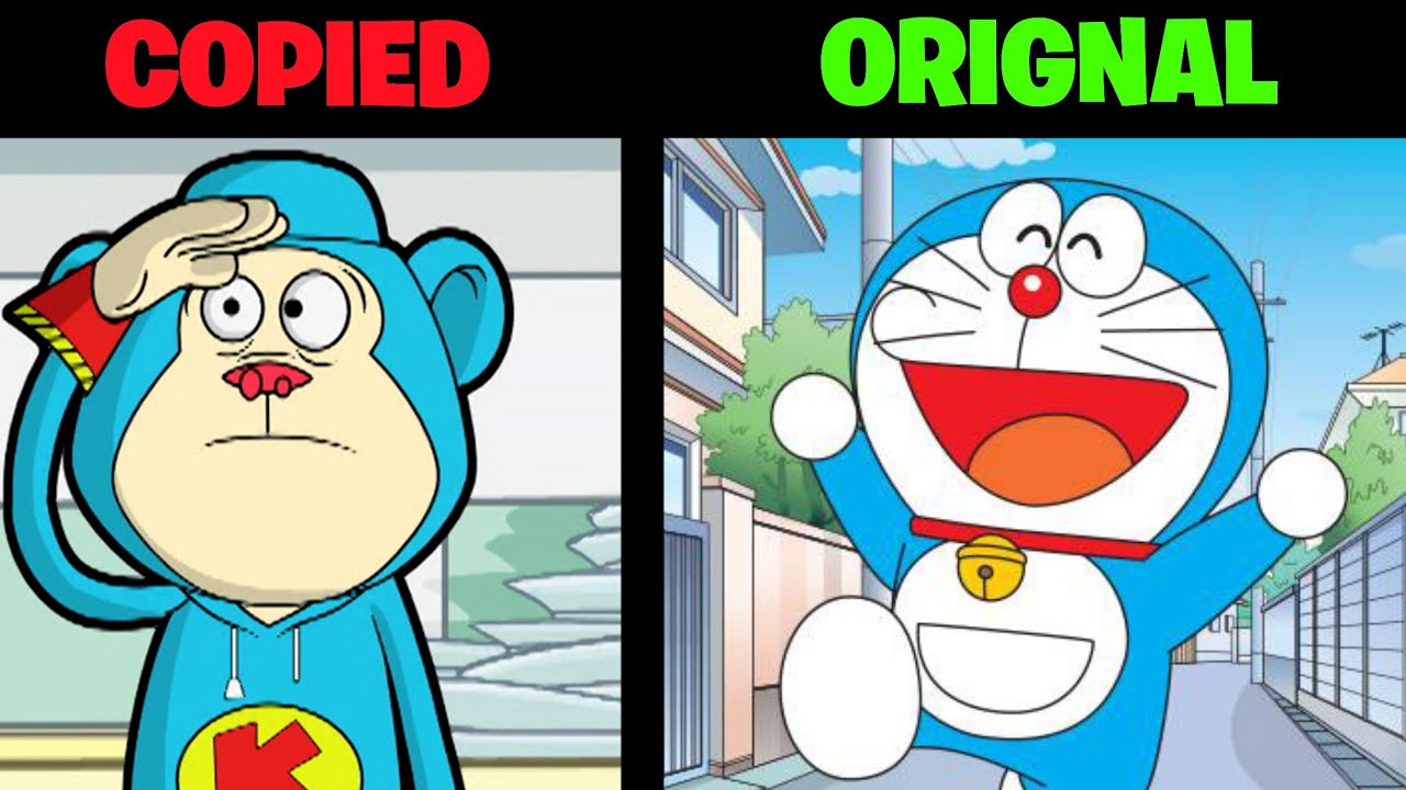 Is KEYMON ACHE Copy of DORAEMON???🤔//KEYMON ACHE VS DORAEMON🔥 - YouTube